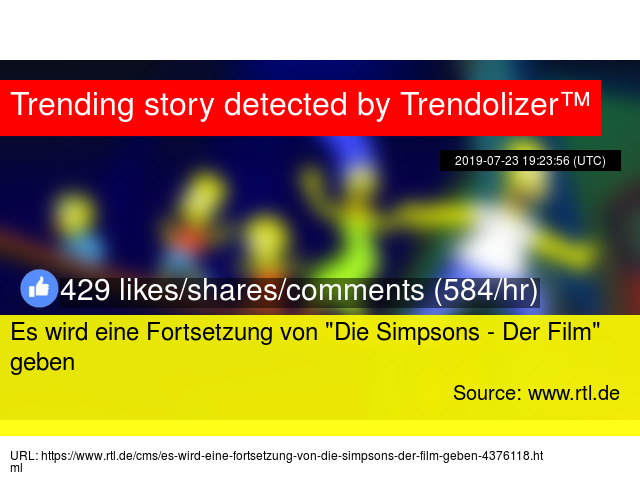Es Wird Eine Fortsetzung Von Quot Die Simpsons Der Film Quot Geben